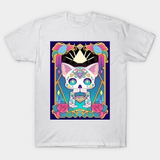 W Cat Skull T-Shirt